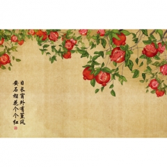 [디자인다소]전통배경현수막(석류)-064