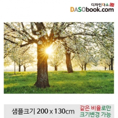 [디자인다소]봄배경현수막(벚꽃)-115