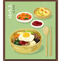 [디자인다소]음식점현수막(비빔밥)-039